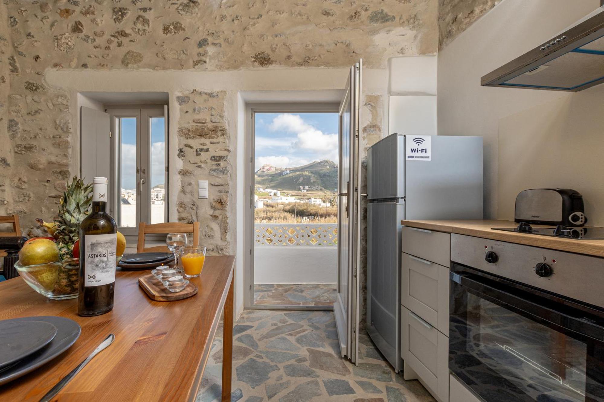 Appartamento The White Stone House Naxos City Esterno foto